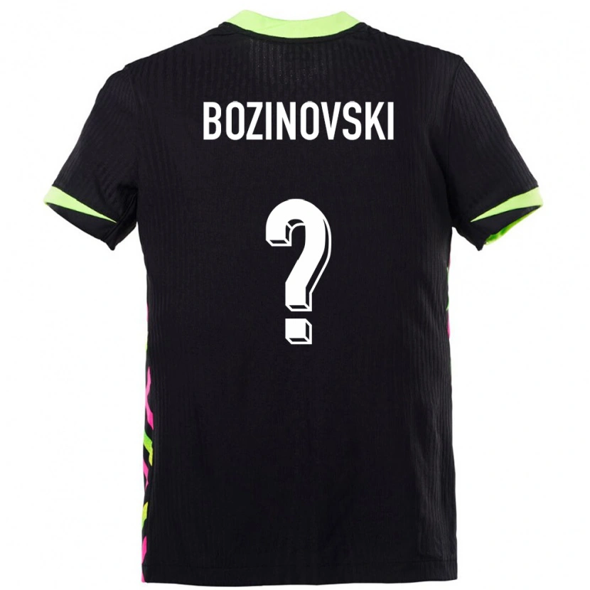 Danxen Donna Maglia Australia Rhys Bozinovski #0 Blu Scuro Kit Gara Away 24-26 Maglietta
