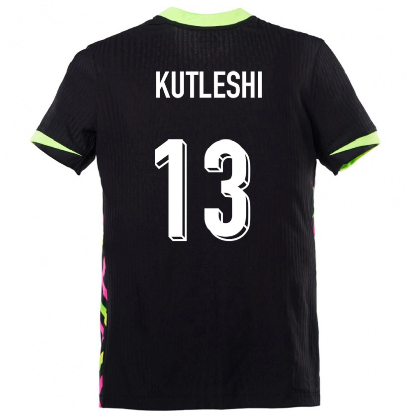 Danxen Donna Maglia Australia Besian Kutleshi #13 Blu Scuro Kit Gara Away 24-26 Maglietta