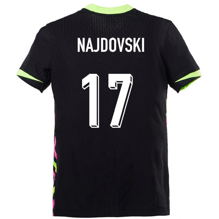Danxen Donna Maglia Australia Jake Najdovski #17 Blu Scuro Kit Gara Away 24-26 Maglietta