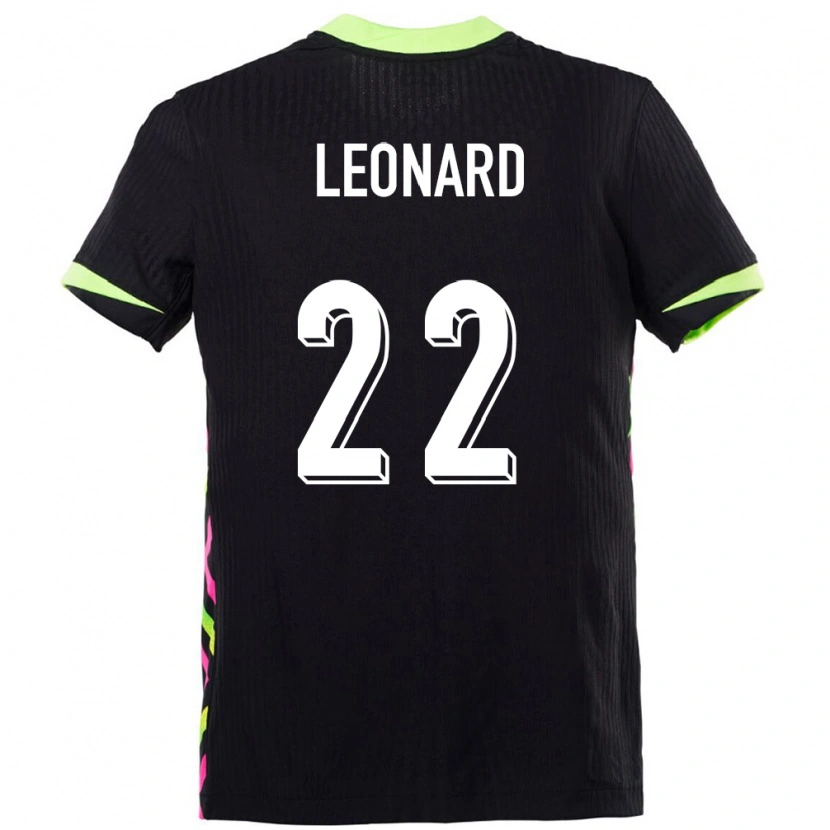Danxen Donna Maglia Australia Dylan Leonard #22 Blu Scuro Kit Gara Away 24-26 Maglietta