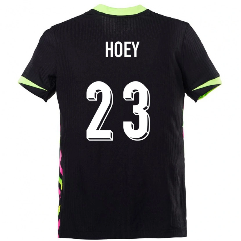 Danxen Donna Maglia Australia Jesse Hoey #23 Blu Scuro Kit Gara Away 24-26 Maglietta