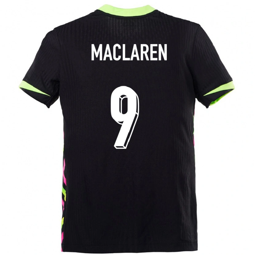 Danxen Donna Maglia Australia Jamie Maclaren #9 Blu Scuro Kit Gara Away 24-26 Maglietta