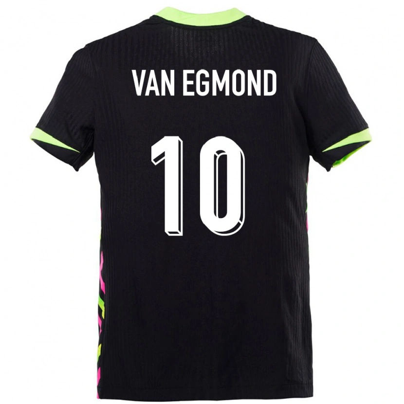 Danxen Donna Maglia Australia Emily Van Egmond #10 Blu Scuro Kit Gara Away 24-26 Maglietta
