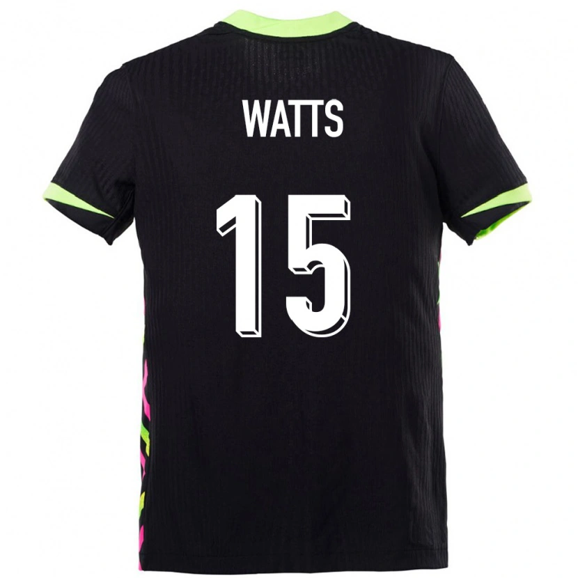 Danxen Donna Maglia Australia Caleb Watts #15 Blu Scuro Kit Gara Away 24-26 Maglietta