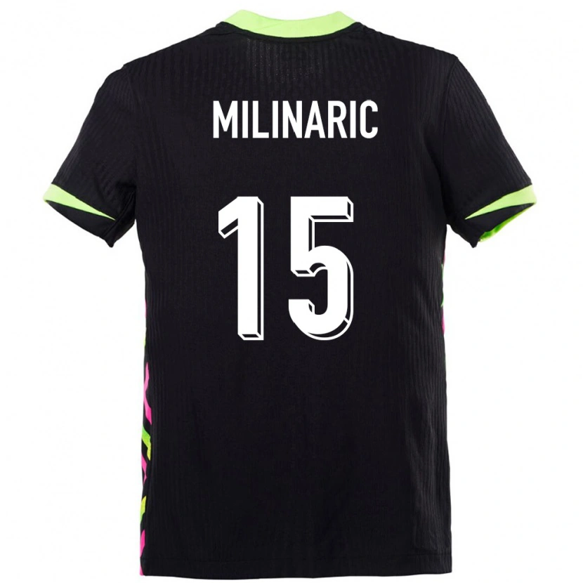 Danxen Donna Maglia Australia Anton Milinaric #15 Blu Scuro Kit Gara Away 24-26 Maglietta