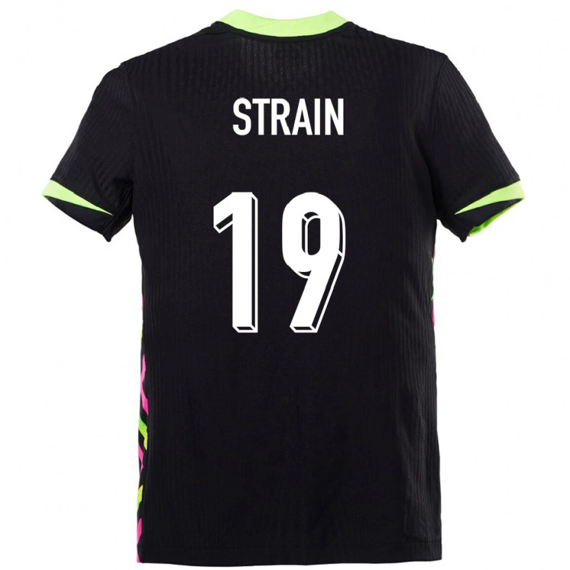 Danxen Donna Maglia Australia Ryan Strain #19 Blu Scuro Kit Gara Away 24-26 Maglietta