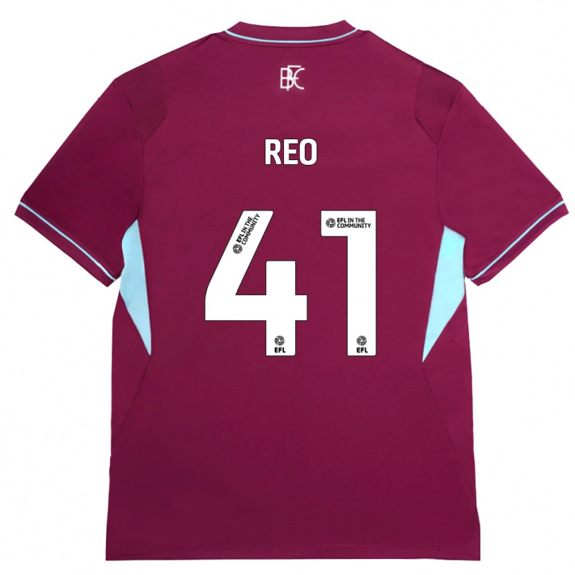 Danxen Donna Maglia Reo Hatate #41 Borgogna Verde Kit Gara Home 2026/27 Maglietta