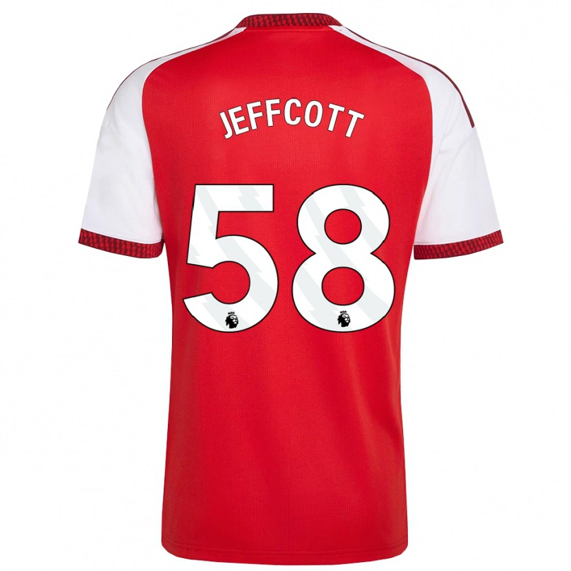 Danxen Donna Maglia Henry Jeffcott #58 Rosso Bianco Nero Kit Gara Home 2026/27 Maglietta