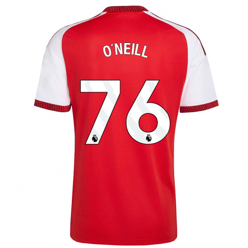 Danxen Donna Maglia Ceadach O'neill #76 Rosso Bianco Nero Kit Gara Home 2026/27 Maglietta