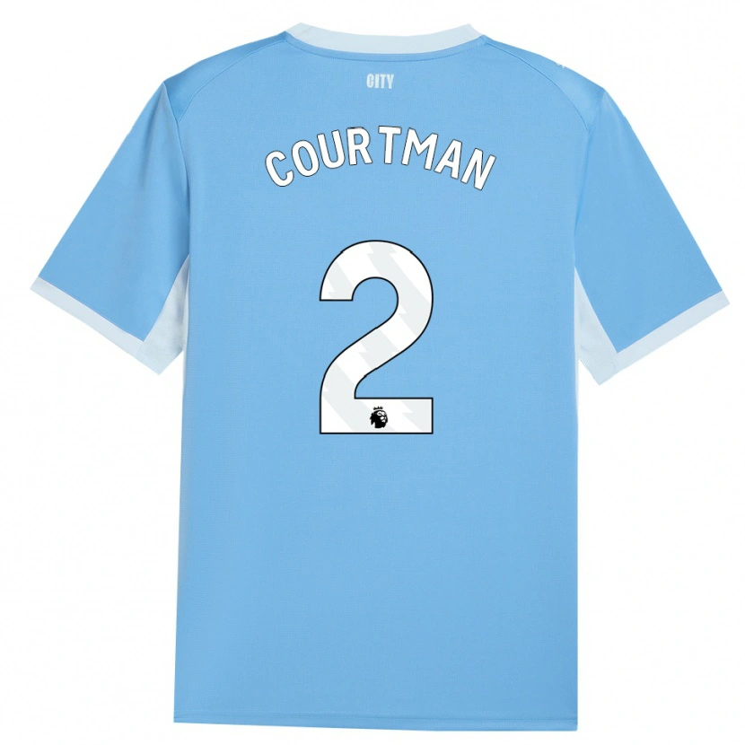 Danxen Donna Maglia Charlie Courtman #2 Azzurro Chiaro Bianco Kit Gara Home 2026/27 Maglietta