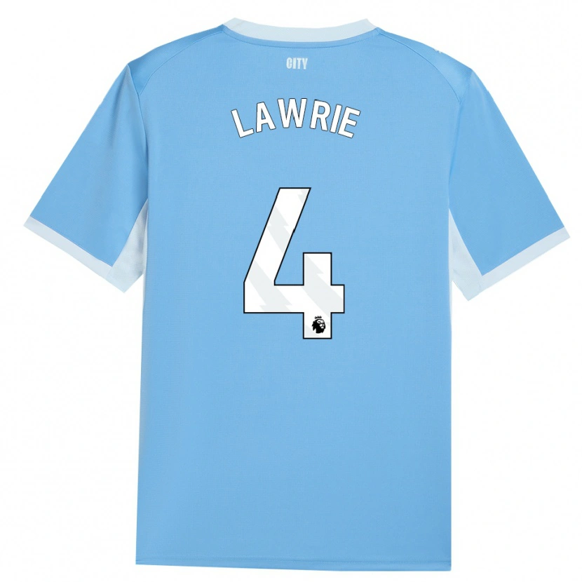 Danxen Donna Maglia Freddie Lawrie #4 Azzurro Chiaro Bianco Kit Gara Home 2026/27 Maglietta