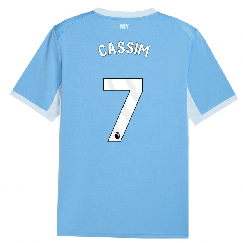 Danxen Donna Maglia Karim Cassim #7 Azzurro Chiaro Bianco Kit Gara Home 2026/27 Maglietta