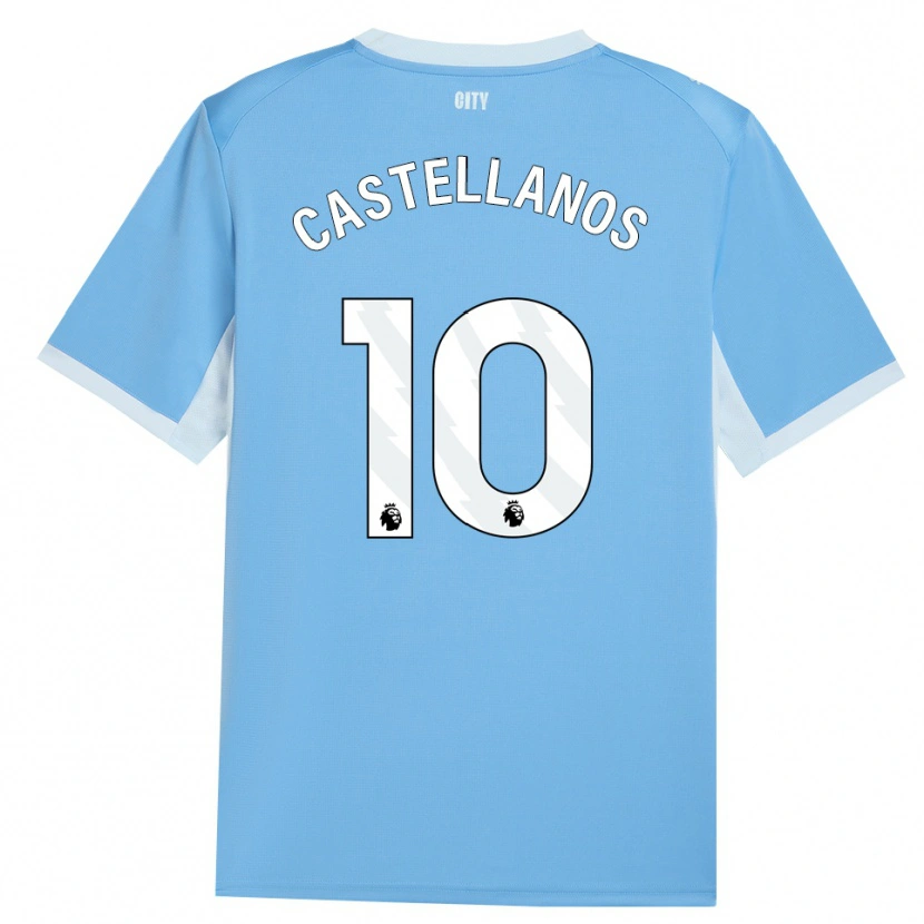 Danxen Donna Maglia Deyna Castellanos #10 Azzurro Chiaro Bianco Kit Gara Home 2026/27 Maglietta