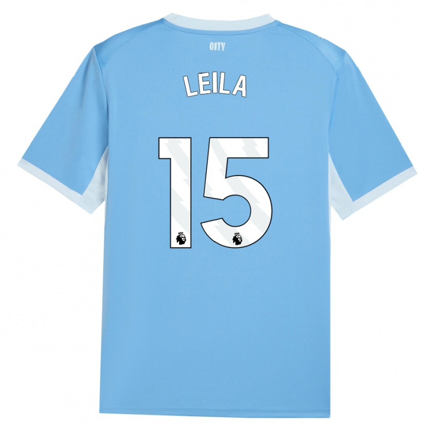 Danxen Donna Maglia Leila Ouahabi #15 Azzurro Chiaro Bianco Kit Gara Home 2026/27 Maglietta