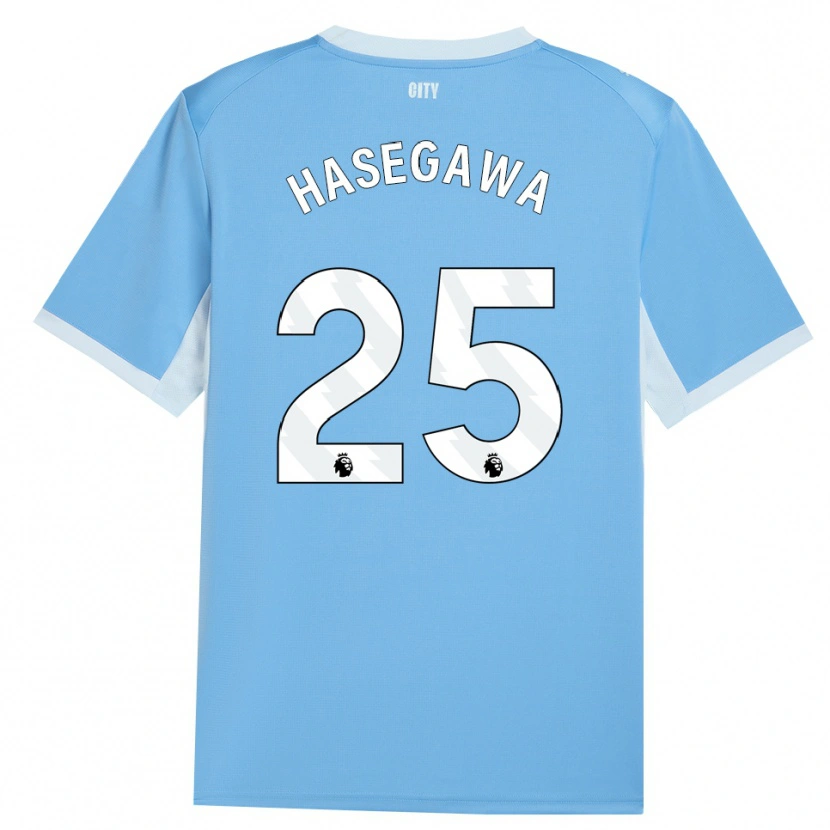 Danxen Donna Maglia Yui Hasegawa #25 Azzurro Chiaro Bianco Kit Gara Home 2026/27 Maglietta