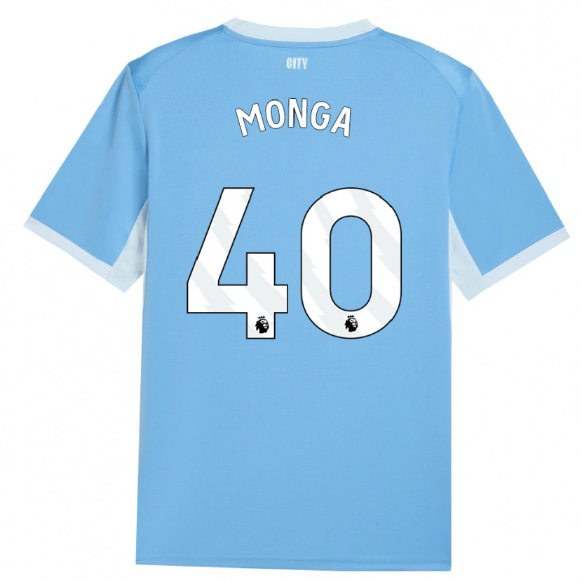 Danxen Donna Maglia Jeremy Monga #40 Azzurro Chiaro Bianco Kit Gara Home 2026/27 Maglietta