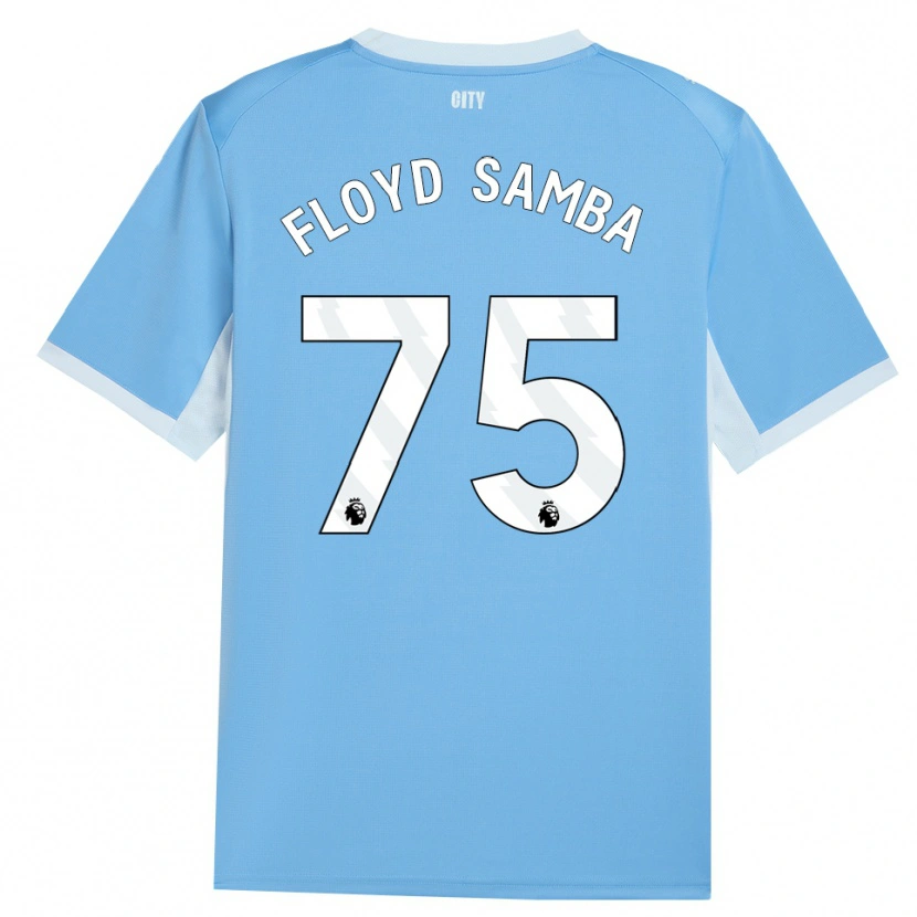 Danxen Donna Maglia Floyd Samba #75 Azzurro Chiaro Bianco Kit Gara Home 2026/27 Maglietta