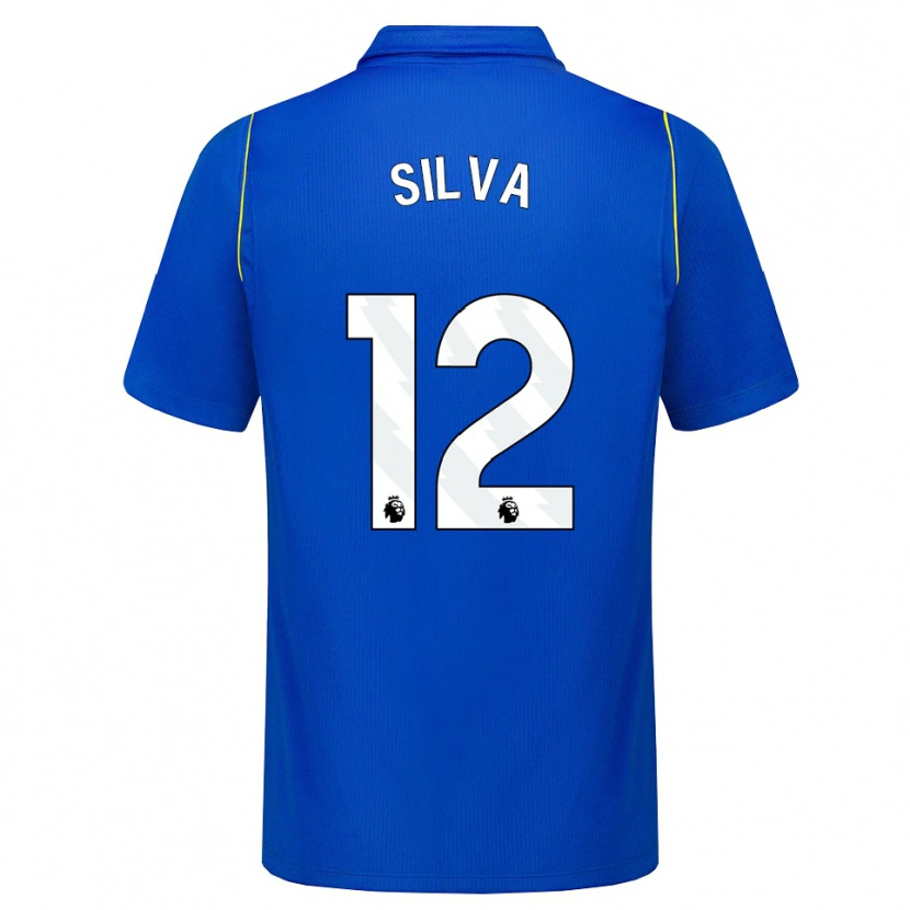 Danxen Donna Maglia Isago Silva #12 Blu Giallo Kit Gara Home 2026/27 Maglietta
