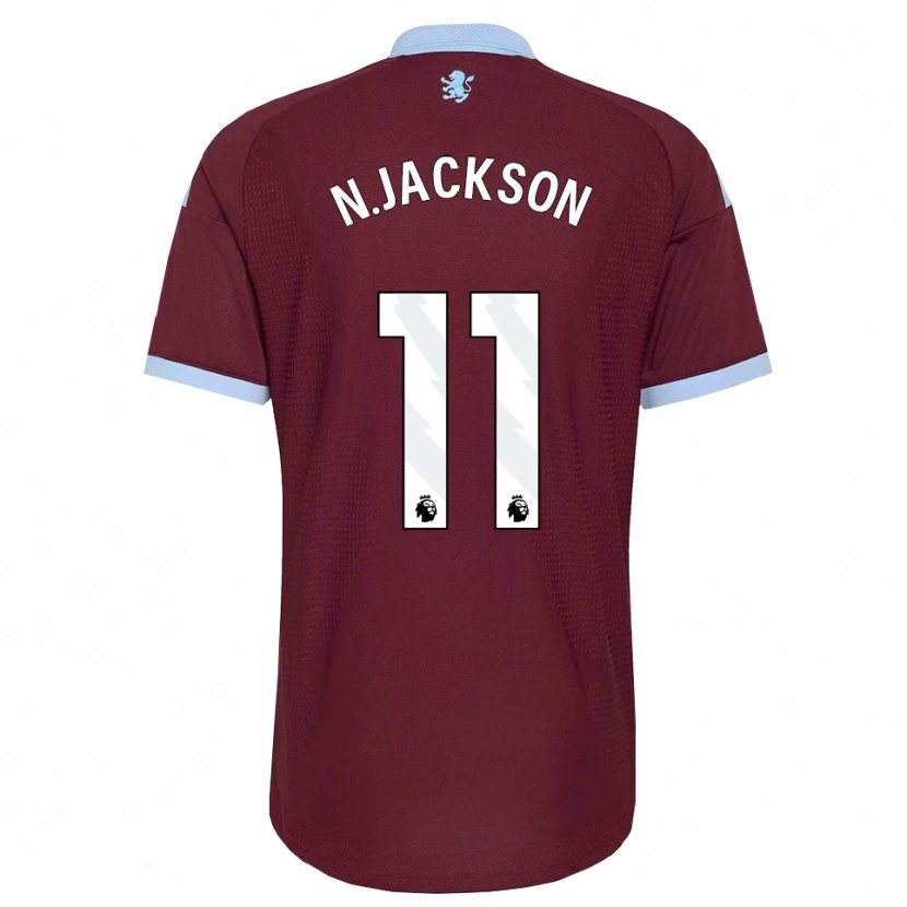 Danxen Donna Maglia Nicolas Jackson #11 Blu Fiordaliso Borgogna Kit Gara Home 2026/27 Maglietta