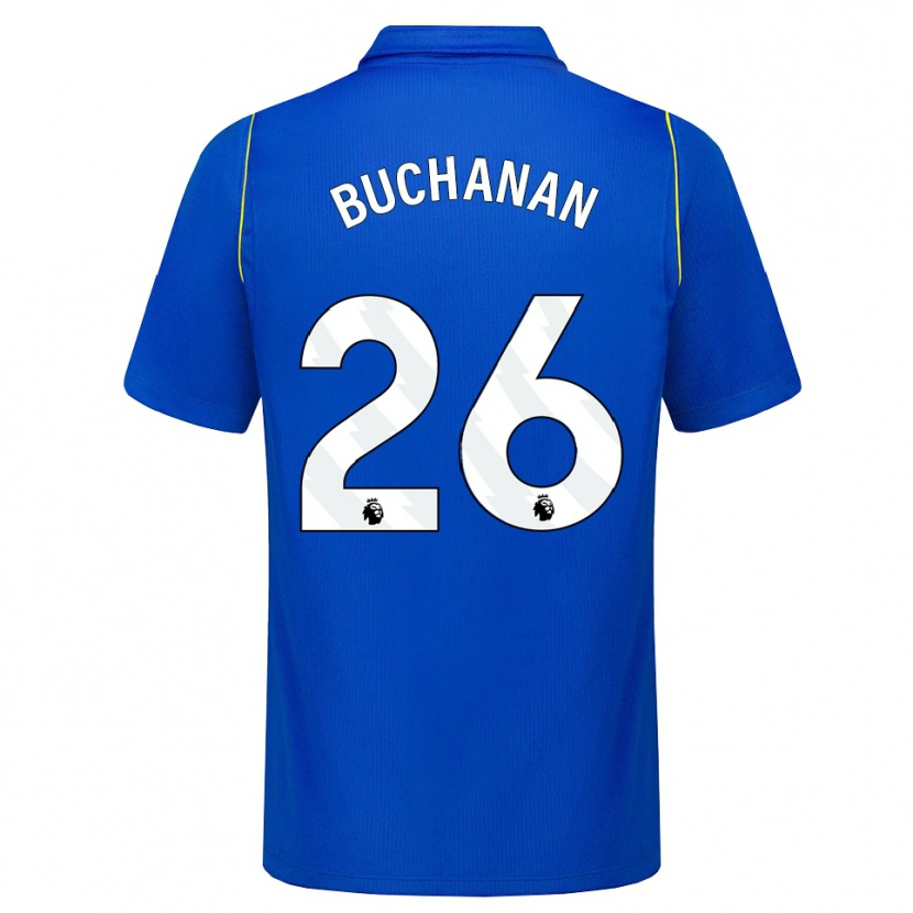 Danxen Donna Maglia Kadeisha Buchanan #26 Blu Giallo Kit Gara Home 2026/27 Maglietta