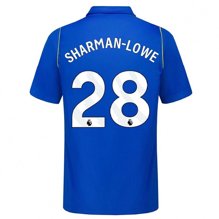 Danxen Donna Maglia Teddy Sharman-Lowe #28 Blu Giallo Kit Gara Home 2026/27 Maglietta