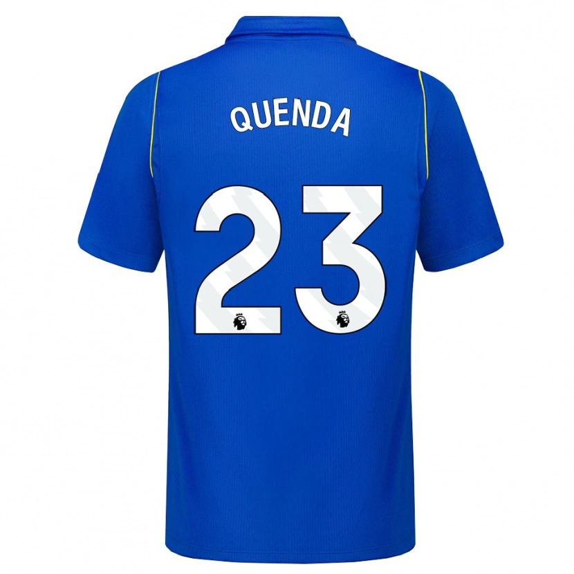 Danxen Donna Maglia Geovany Quenda #23 Blu Giallo Kit Gara Home 2026/27 Maglietta