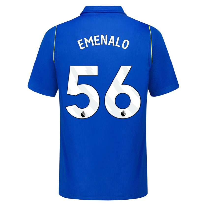 Danxen Donna Maglia Landon Emenalo #56 Blu Giallo Kit Gara Home 2026/27 Maglietta