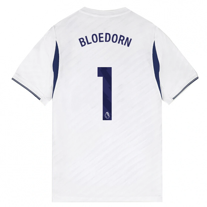 Danxen Donna Maglia Carey Bloedorn #1 Bianco Rosso Viola Kit Gara Home 2026/27 Maglietta