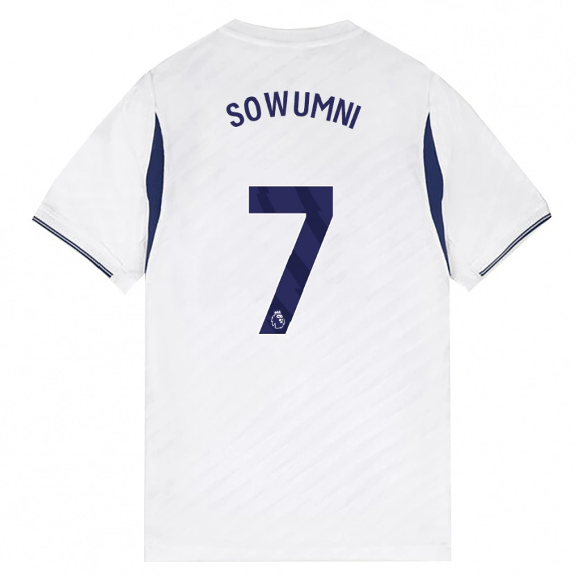Danxen Donna Maglia Elisha Sowunmi #7 Bianco Rosso Viola Kit Gara Home 2026/27 Maglietta