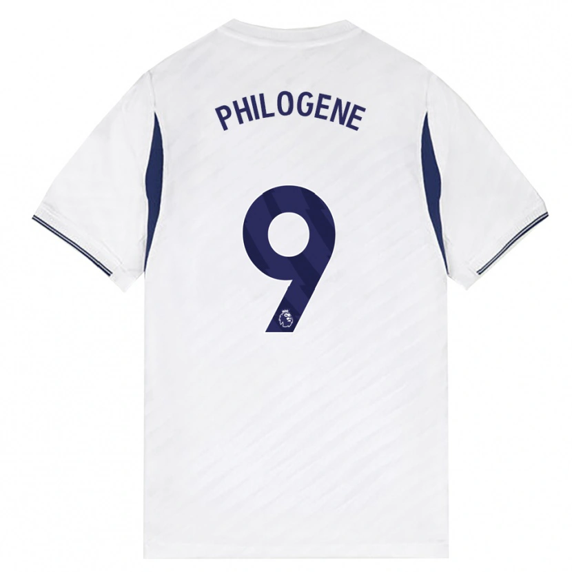 Danxen Donna Maglia Blake Philogene #9 Bianco Rosso Viola Kit Gara Home 2026/27 Maglietta