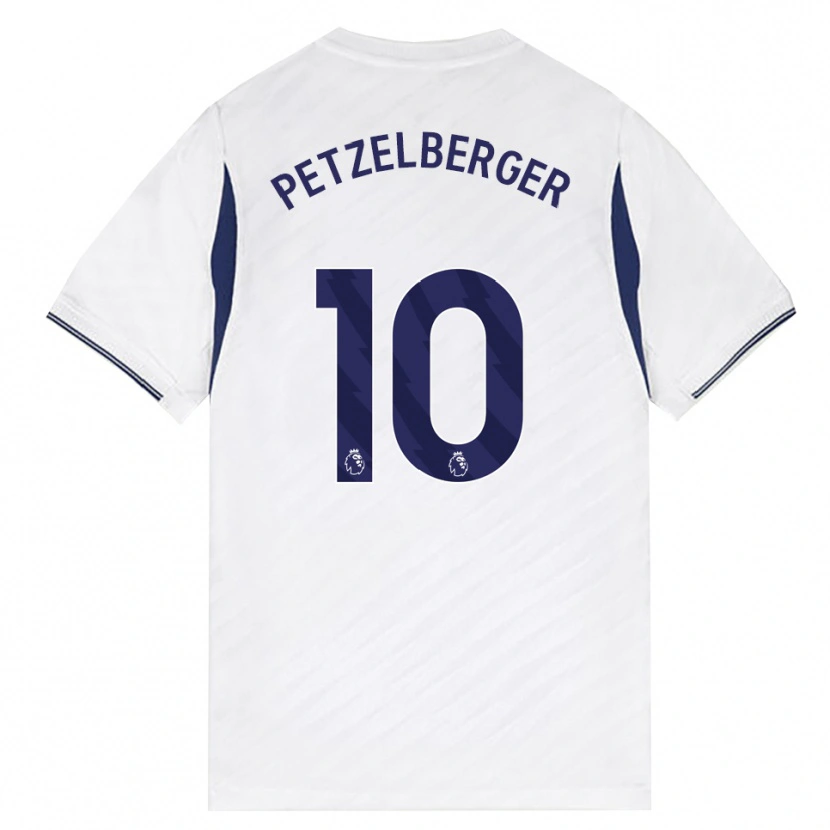 Danxen Donna Maglia Ramona Petzelberger #10 Bianco Rosso Viola Kit Gara Home 2026/27 Maglietta