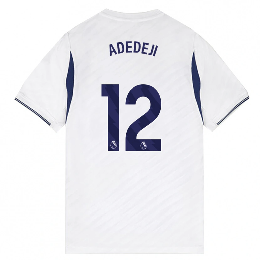 Danxen Donna Maglia Maxwell Adedeji #12 Bianco Rosso Viola Kit Gara Home 2026/27 Maglietta