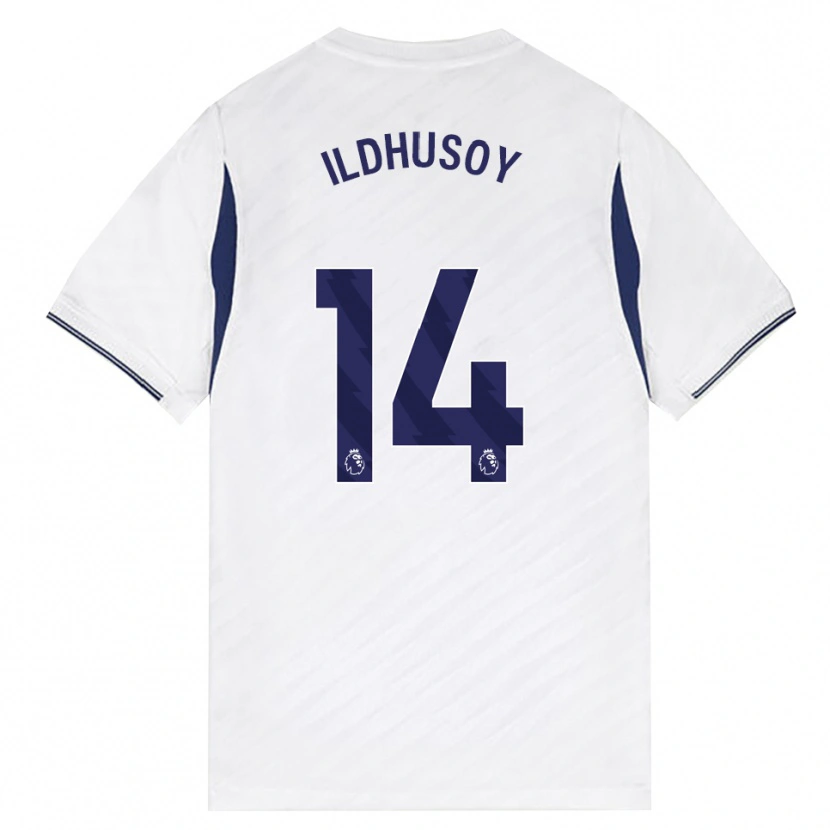 Danxen Donna Maglia Celin Bizet Ildhusøy #14 Bianco Rosso Viola Kit Gara Home 2026/27 Maglietta