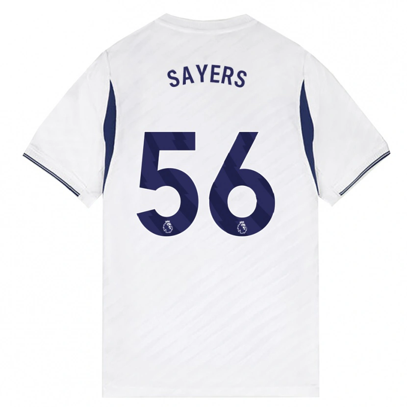 Danxen Donna Maglia Charlie Sayers #56 Bianco Rosso Viola Kit Gara Home 2026/27 Maglietta
