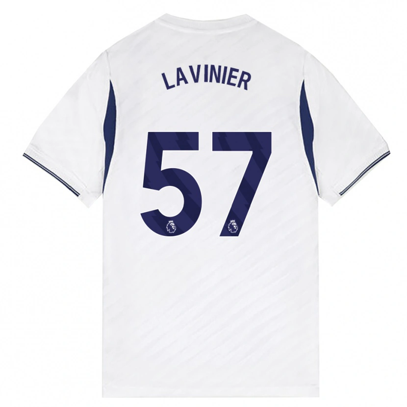 Danxen Donna Maglia Marcel Lavinier #57 Bianco Rosso Viola Kit Gara Home 2026/27 Maglietta