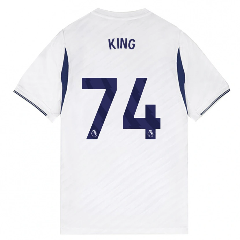 Danxen Donna Maglia Maeson King #74 Bianco Rosso Viola Kit Gara Home 2026/27 Maglietta