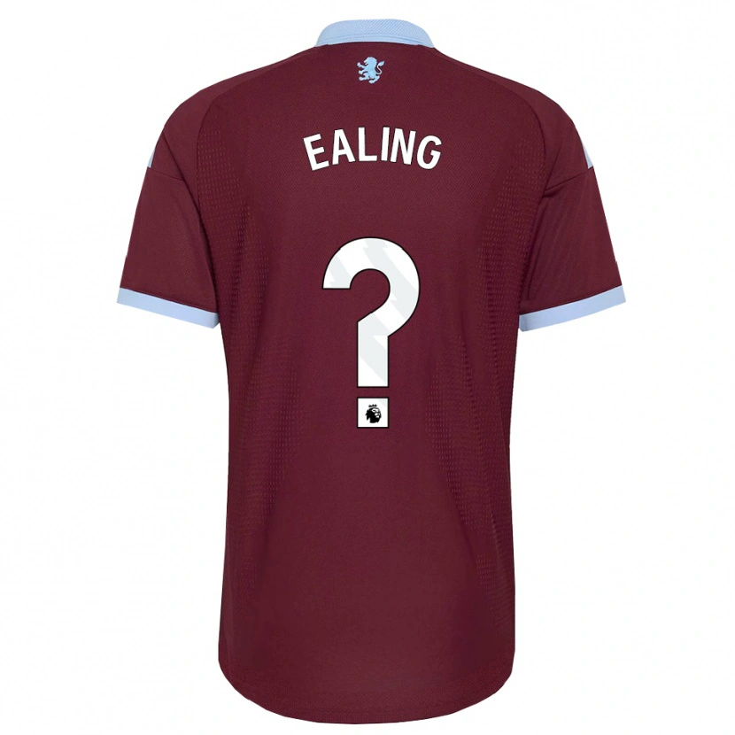 Danxen Donna Maglia Frankie Ealing #0 Blu Fiordaliso Borgogna Kit Gara Home 2026/27 Maglietta