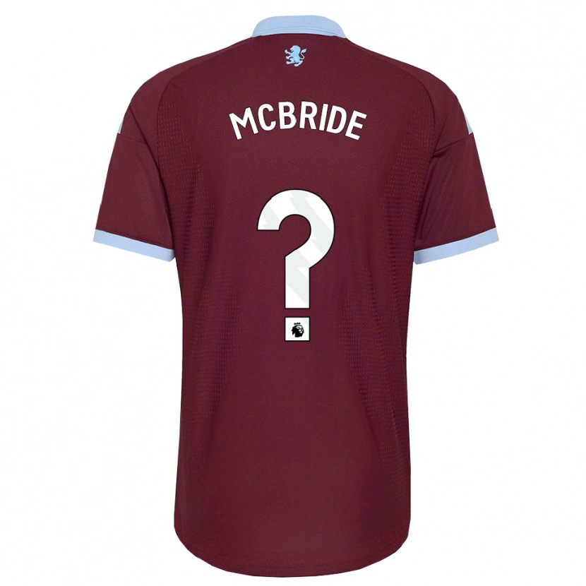 Danxen Donna Maglia Caolan Mcbride #0 Blu Fiordaliso Borgogna Kit Gara Home 2026/27 Maglietta
