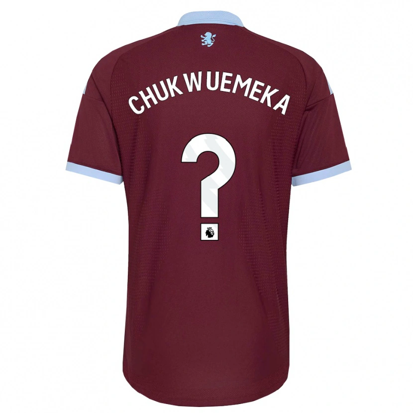 Danxen Donna Maglia Caleb Chukwuemeka #0 Blu Fiordaliso Borgogna Kit Gara Home 2026/27 Maglietta