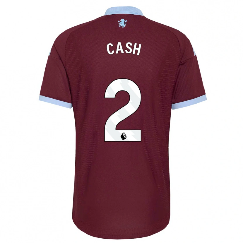 Danxen Donna Maglia Matty Cash #2 Blu Fiordaliso Borgogna Kit Gara Home 2026/27 Maglietta