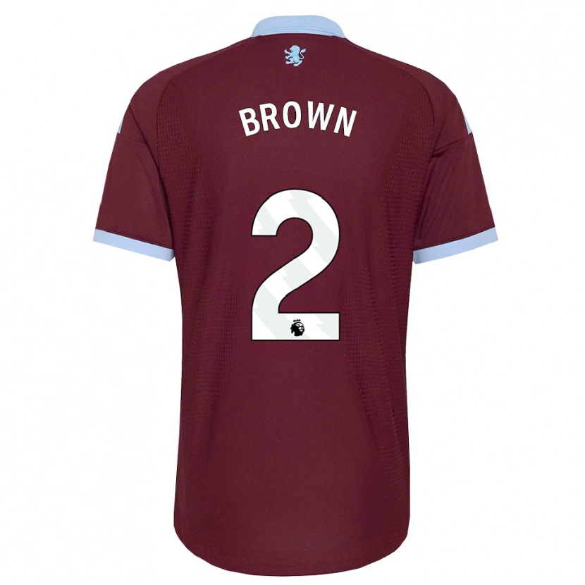 Danxen Donna Maglia Alvin Brown #2 Blu Fiordaliso Borgogna Kit Gara Home 2026/27 Maglietta