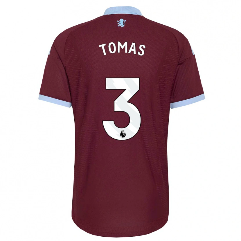 Danxen Donna Maglia Paula Tomás #3 Blu Fiordaliso Borgogna Kit Gara Home 2026/27 Maglietta