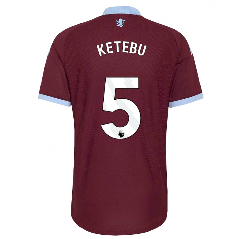 Danxen Donna Maglia Kairi Ketebu #5 Blu Fiordaliso Borgogna Kit Gara Home 2026/27 Maglietta