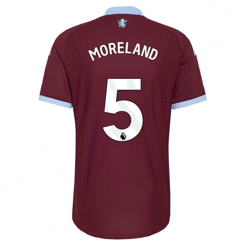 Danxen Donna Maglia Calum Moreland #5 Blu Fiordaliso Borgogna Kit Gara Home 2026/27 Maglietta
