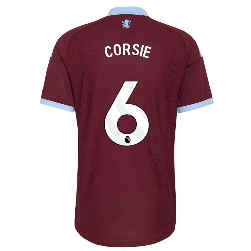 Danxen Donna Maglia Rachel Corsie #6 Blu Fiordaliso Borgogna Kit Gara Home 2026/27 Maglietta