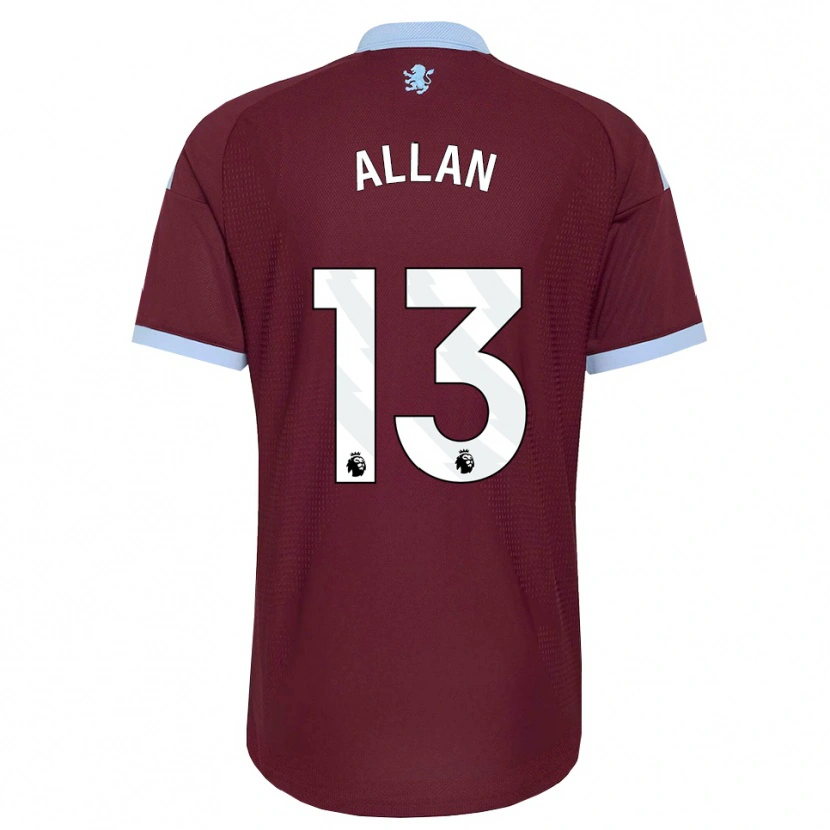Danxen Donna Maglia Jack Allan #13 Blu Fiordaliso Borgogna Kit Gara Home 2026/27 Maglietta