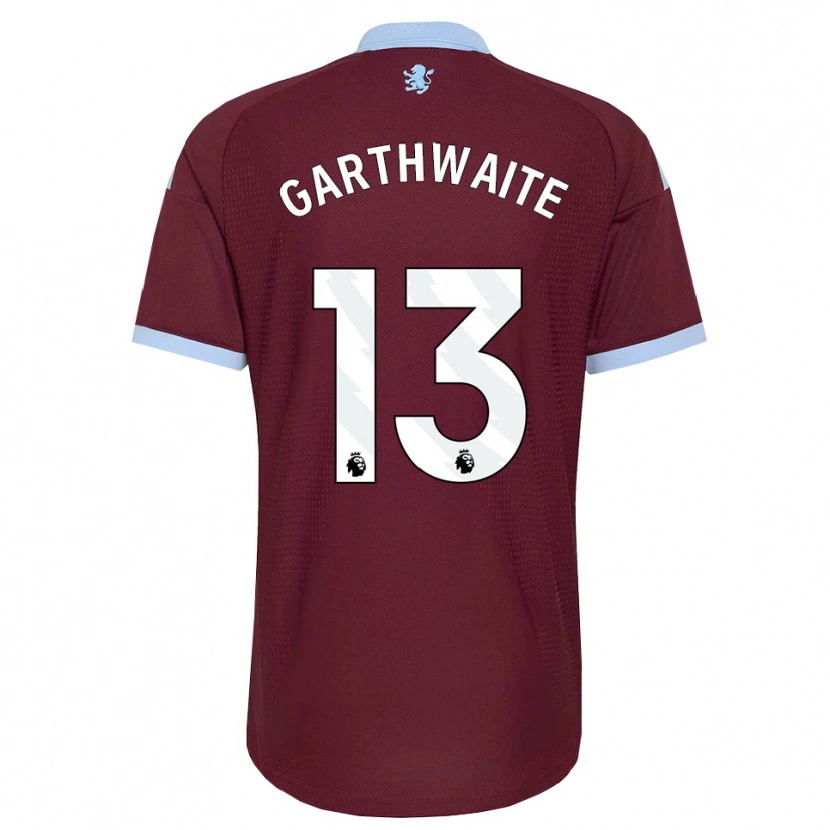 Danxen Donna Maglia Jayden Garthwaite #13 Blu Fiordaliso Borgogna Kit Gara Home 2026/27 Maglietta