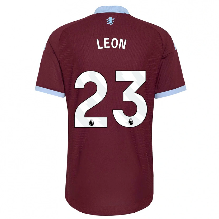 Danxen Donna Maglia Adriana Leon #23 Blu Fiordaliso Borgogna Kit Gara Home 2026/27 Maglietta