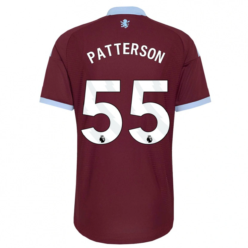 Danxen Donna Maglia Travis Patterson #55 Blu Fiordaliso Borgogna Kit Gara Home 2026/27 Maglietta