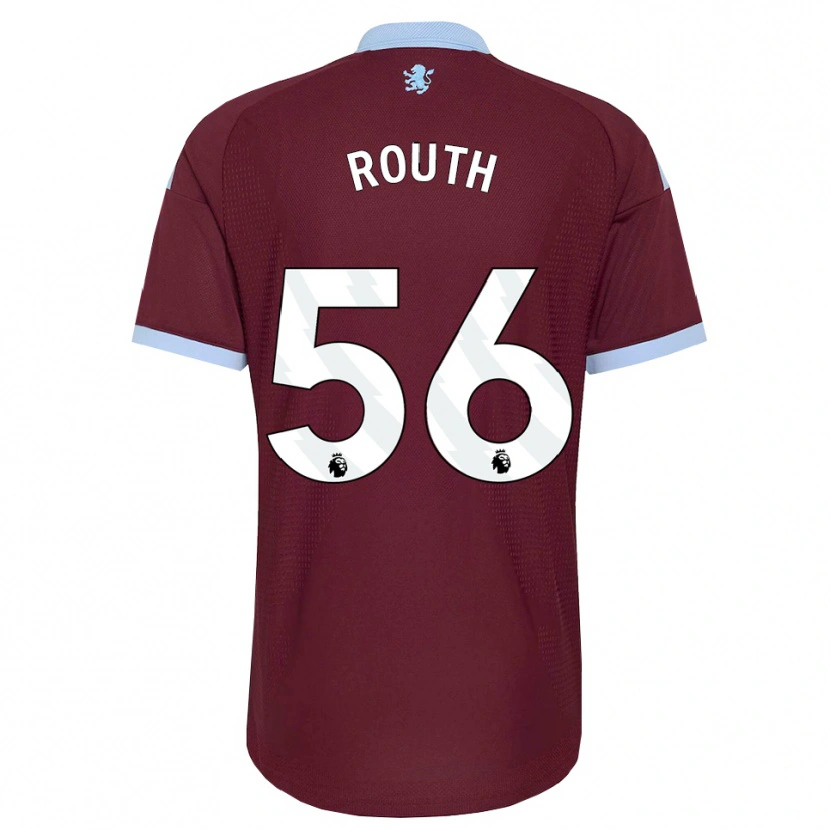 Danxen Donna Maglia Leon Routh #56 Blu Fiordaliso Borgogna Kit Gara Home 2026/27 Maglietta
